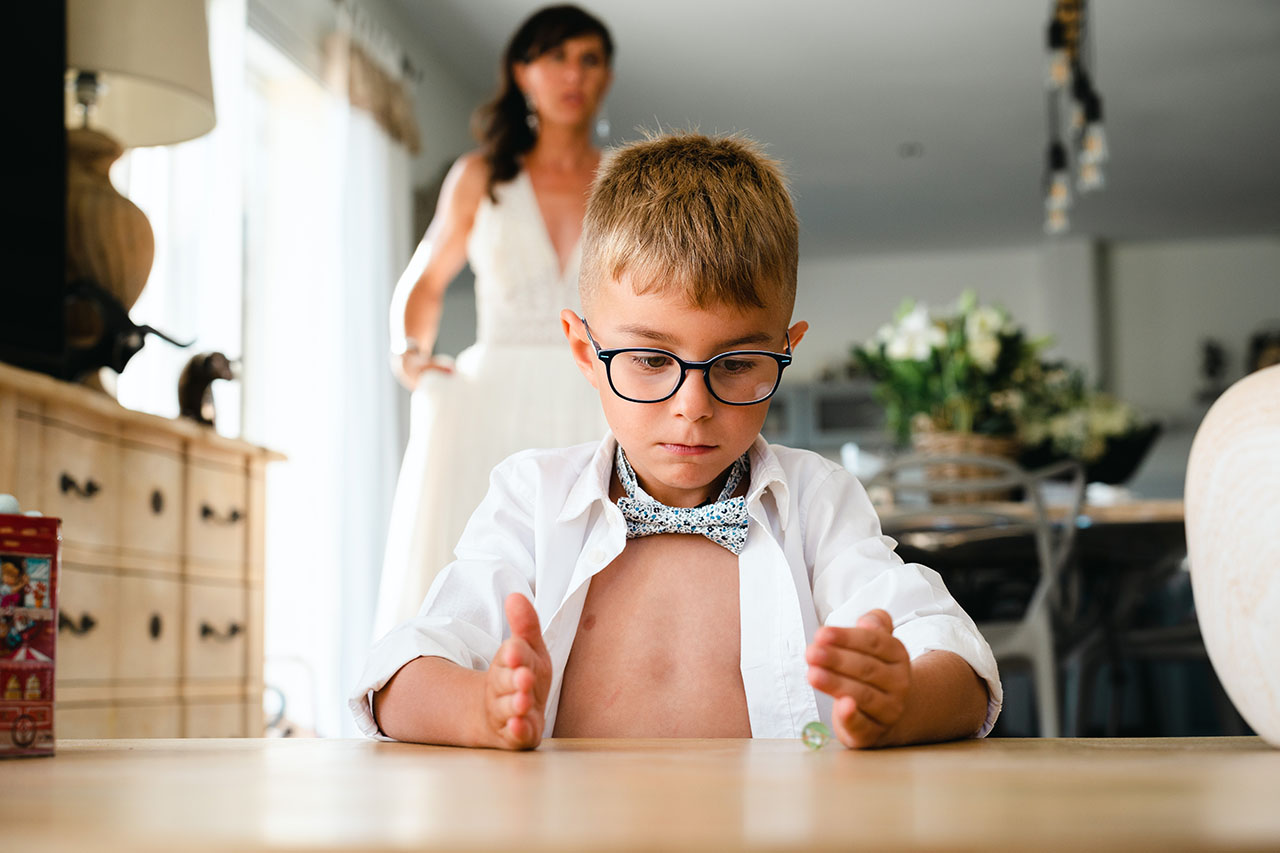 Photographie mariage Enfant